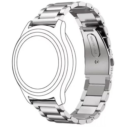  22mm Stainless narukvica za pametne satove silver Slike