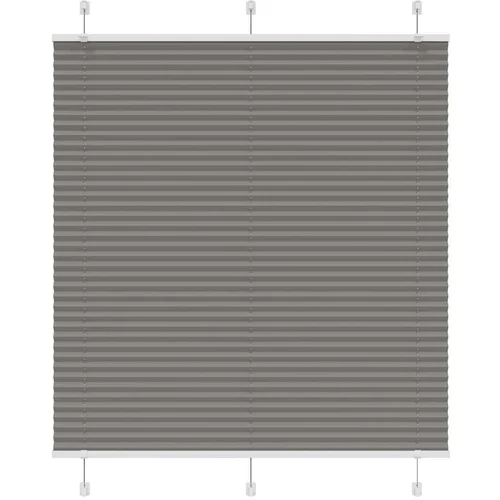 vidaXL Plisirana žaluzija Antracit 120x150 cm Širina tkanine 119,4 cm vidaXL Plisirana žaluzija Antracit 120x150 cm Širina tkanine 119,4 cm