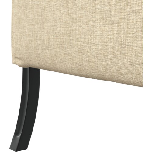 vidaXL Kauč s visokim leđima Krem 109x56x121 cm Tkanina Cijene