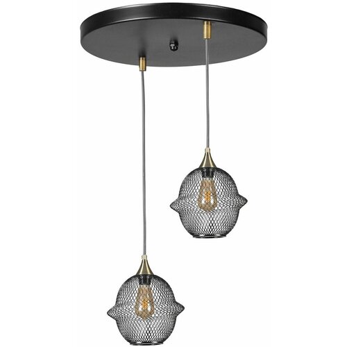 Opviq Merkür 8720-2 black chandelier Slike