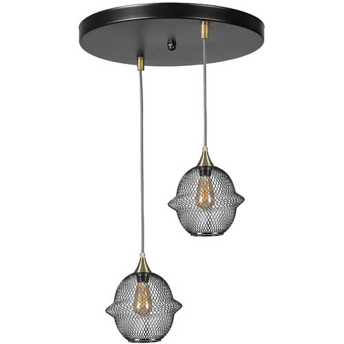 Opviq Merkür 8720-2 black chandelier Slike