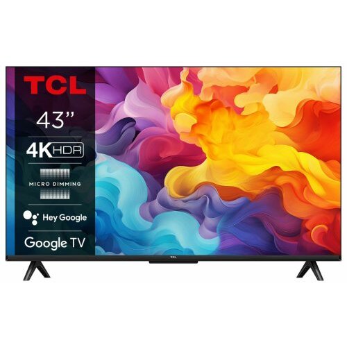 Tcl LED, 4K UltraHD, Google TV, 43V6B Cijene