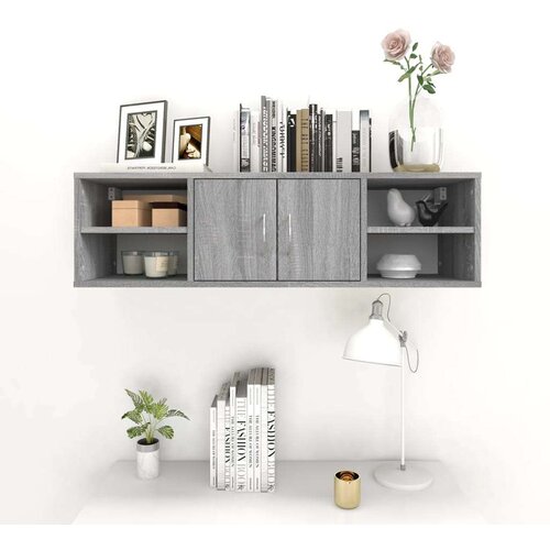 VidaXL Zidna polica boja hrasta sonome 102x30x29 cm konstruirano drvo Slike