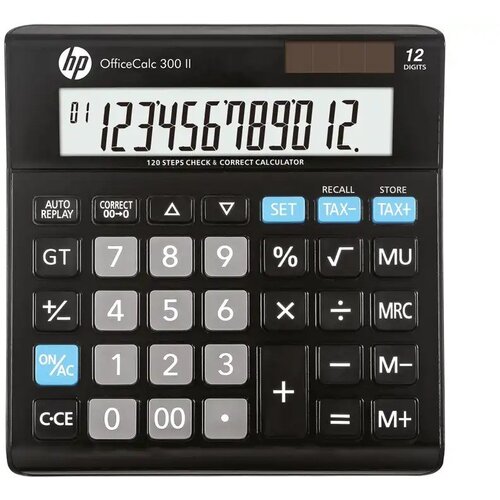 HEWLETT-PACKARD HP Calculator office HP-OC 300 II /INT BX, 12-digit display, 158x151x29mm, black Cijene