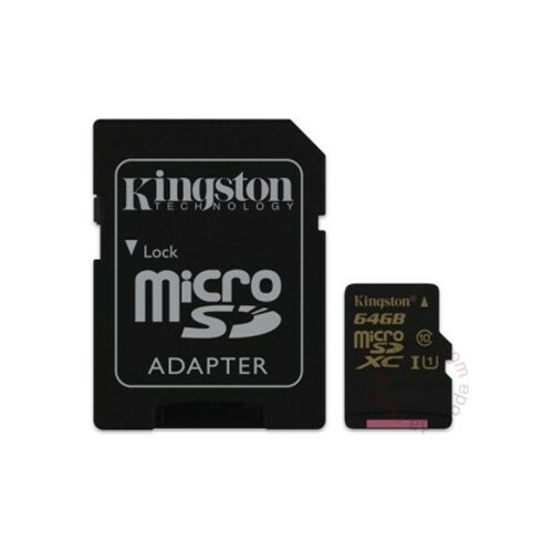 Kingston MicroSDHC/SDXC 64GB SDCA10/64GB memorijska kartica Cene