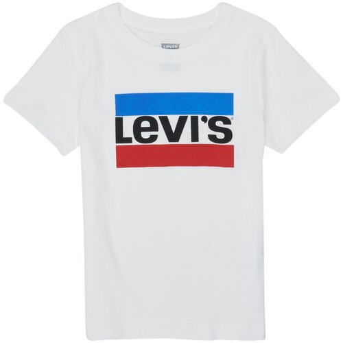Levi&amp;#039;s Majice s kratkimi rokavi SPORTSWEAR LOGO TEE Bela Slike