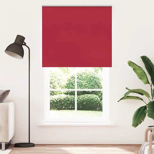 Rolo zavjesa za zamračivanje crvena 125x230 cm Širina tkanine 121,6 cm Poliester Cene