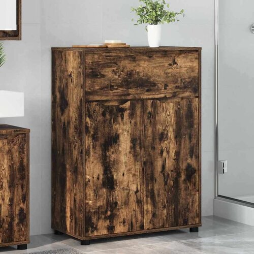  Kupaonski ormar s ladicama Dimljeni hrast 72 5 x 36 5 x 100 cm Cijene