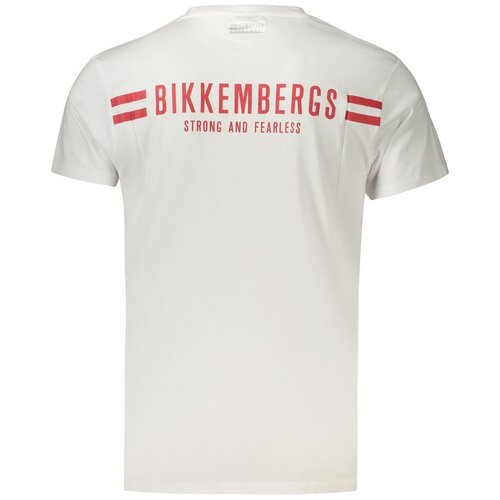 Bikkembergs mu&amp;scaron;ka majica kratkih rukava bijela Slike