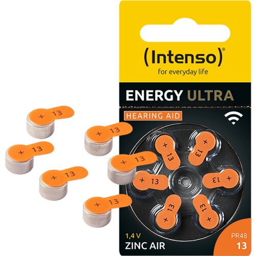 Intenso (INTENSO) Baterija za slušni aparat A13/PR48 1,45 V pakovanje od 6 komada Cijene