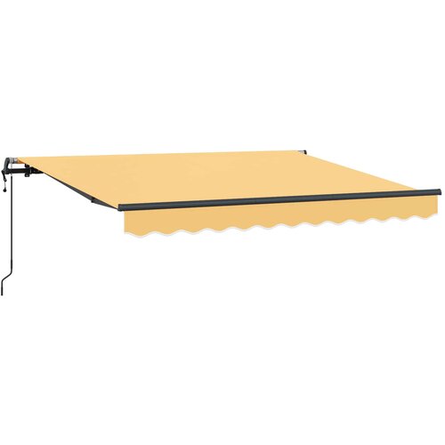  Povlačivi tende Pijesak 3,5 x 2 m tkanina Slike