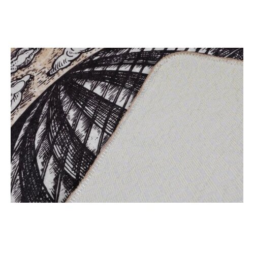  Propeller (80 x 100) YellowBlackWhite Bathmat Cene