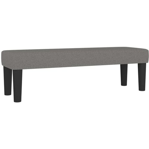  Krevet s oprugama i madracem tamnosivi 200 x 200 cm od tkanine Slike