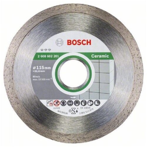 Bosch Dijamantska rezna ploča Standard for Ceramic 2608603231, 115 mm Slike