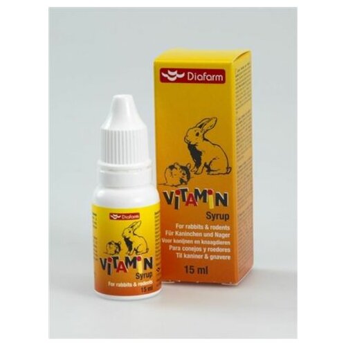 Diafarm Vitamin Syrup - vitaminski sirup za zečeve i glodare Slike