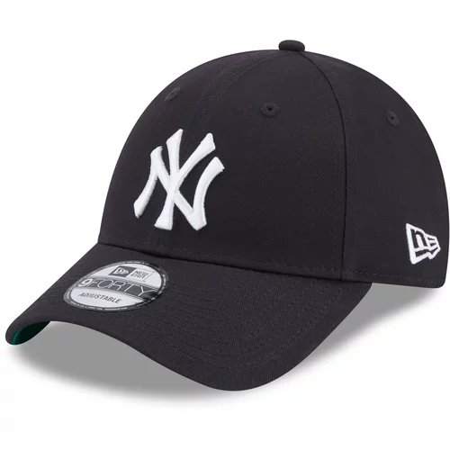 New Era New York Yankees Team Side Patch 9Forty Adjustable Cap Navy/ Optic White