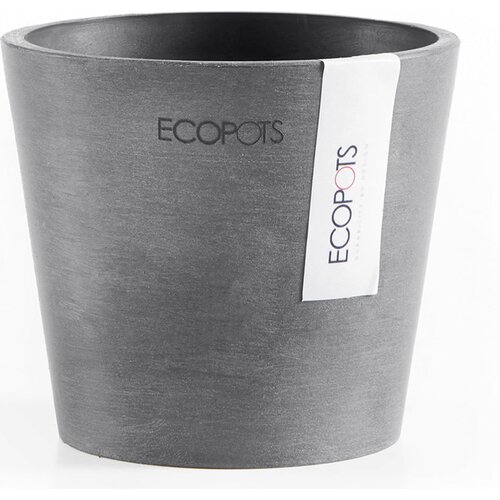 Ecopots Amsterdam, siva - &amp;Oslash; 10,5 cm, vi&amp;scaron;ina 9,2 cm Slike