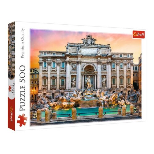 Tref 500 pcs. Trevi Fountain, Rome Trefl 37292 Slike