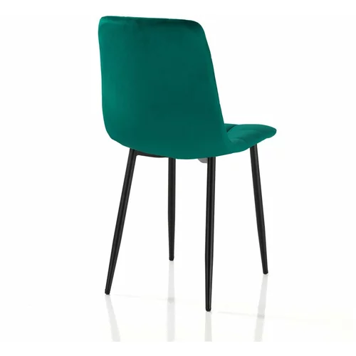 Tomasucci Zelene baršunaste blagovaonske stolice u setu 2 kom –