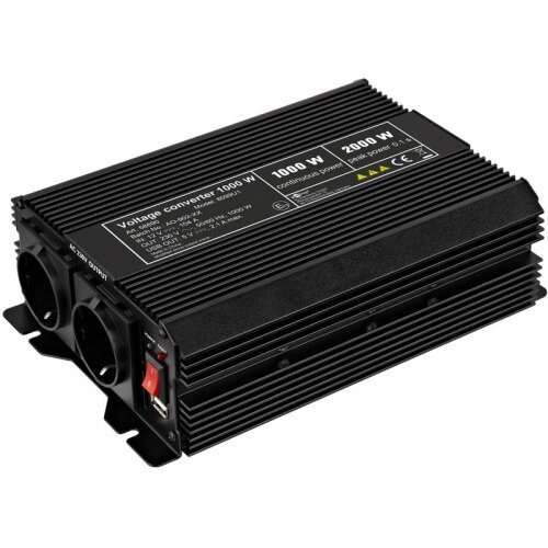 Goobay 12V-230V DC/AC USB-5V 1000W pretvornik inverter napajalnik Cene