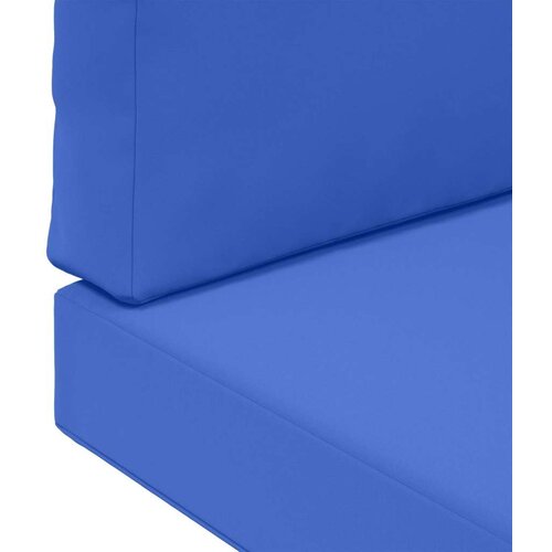  Jastuk za vanjsku sofU 2 pcs Tirkizna Poliester - Tirkizna 60 x 60 cm 1x sjedalo +1x naslon (3D bez bartaga) Slike