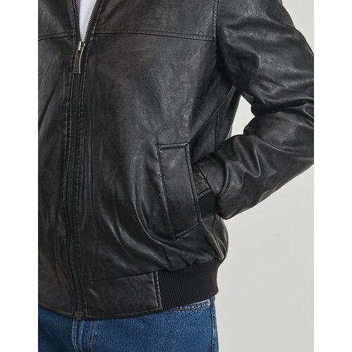 Harrington Jakne FONZIE FAUX LEATHER Črna Cene
