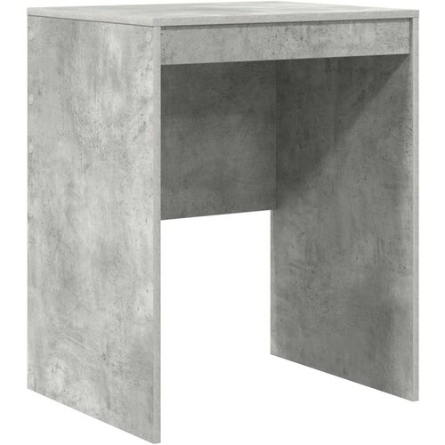 vidaXL Pisarna Miza Beton Siva Beton 60 x 50 x 76 cm Preprosta Cene