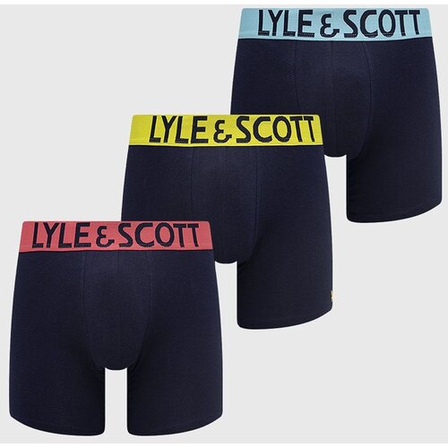 Lyle &amp;amp; Scott Boksarice Daniel mo&amp;scaron;ke, mornarsko modra barva Slike