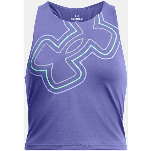 Under Armour Tank Top Motion Branded Crop Tank - PPL - Girls Slike