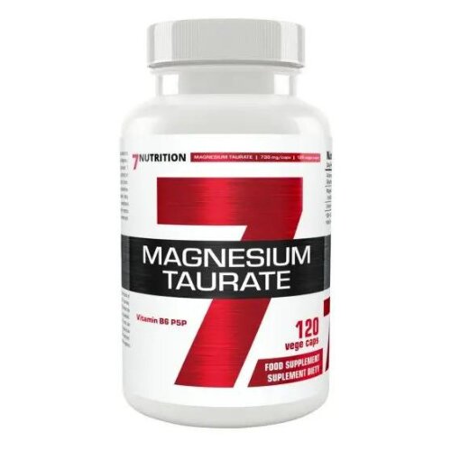 7NUTRITION magnesium taurate 120 kapsula Slike