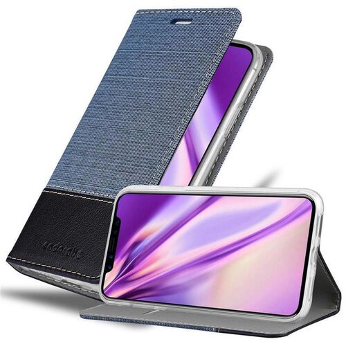 Cadorabo Ohi&amp;scaron;je, združljiv z Apple v temno modri črni barvi - za&amp;scaron;čitni pokrov z magnetnim zapiranjem, stoječo funkcijo in režo za kartico, (20562899) Slike
