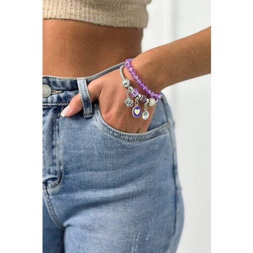 Kesi Bracelet purple Slike