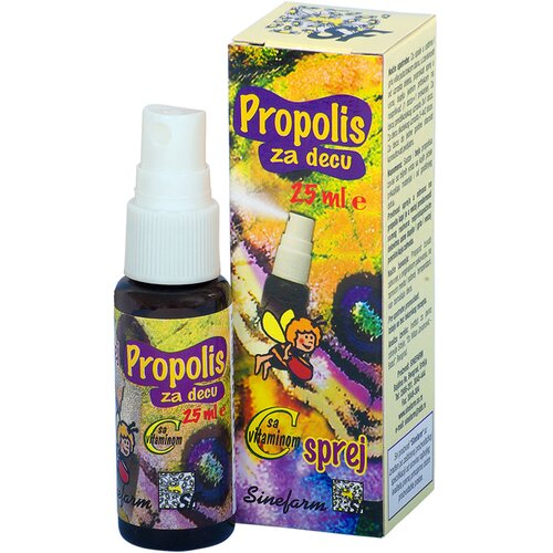 Sinefarm Propolis sprej za decu sa C vitaminom 25ml Slike