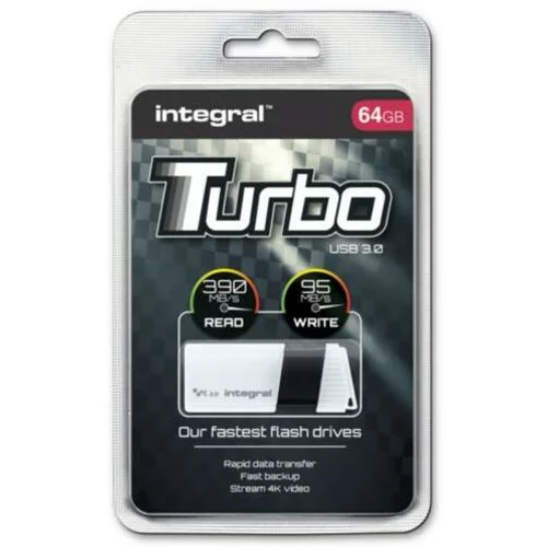 Integral USB ključ TURBO 64GB USB3.0 INFD64GBTURBWH3.0