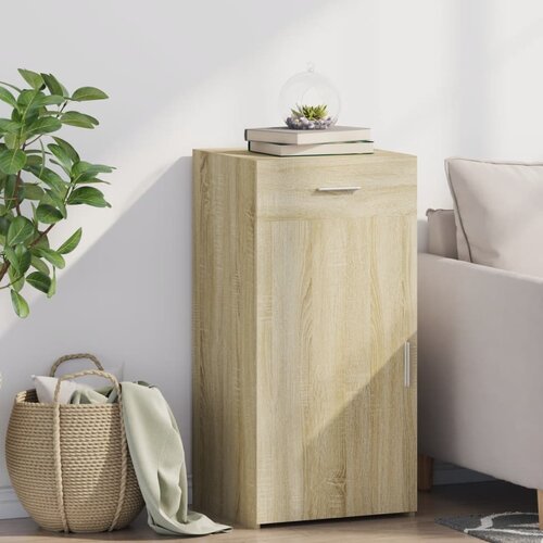 vidaXL Komoda boja hrasta sonome 45 x 42,5 x 93 cm konstruirano drvo Cene