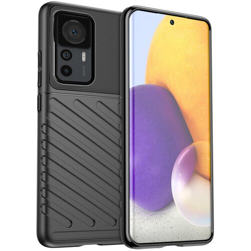  Ovitek za Xiaomi 12T / 12T Pro | Thunder, Črn Cene