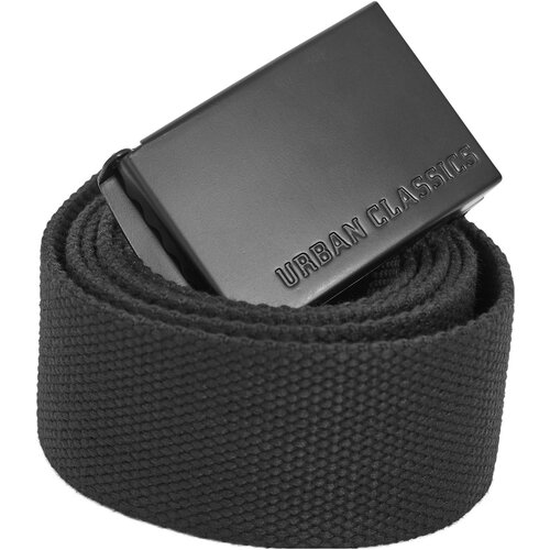 Urban Classics Accessoires Long canvas belt black Slike