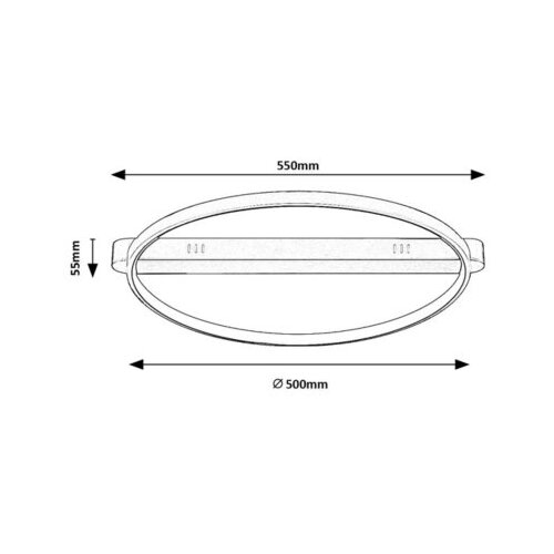 Rabalux Beliza 71344 LED plafonjera Slike