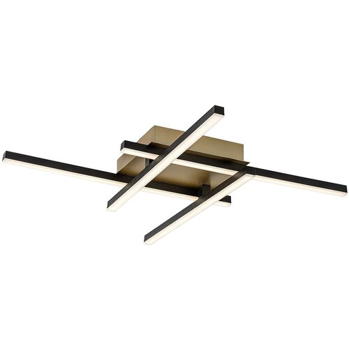 Rabalux LED LUSTER 24W NW 4000K PRIRODNO BELA DEMIR CRNA DRVO 71398 Slike