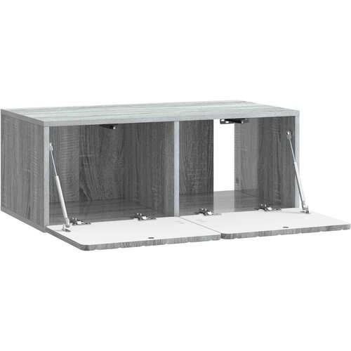  ormar za zid 78,5 x 41 x 30 cm Siva Sonoma Konstruirano drvo Slike