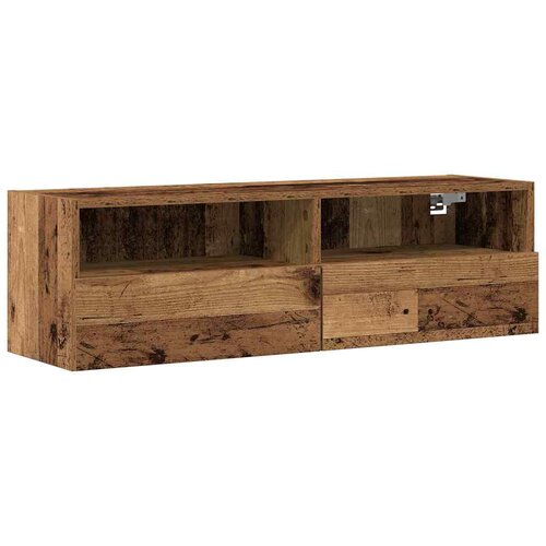  zidni ormar Staro drvo 100 x 30 x 30 cm Konstruirano drvo Slike