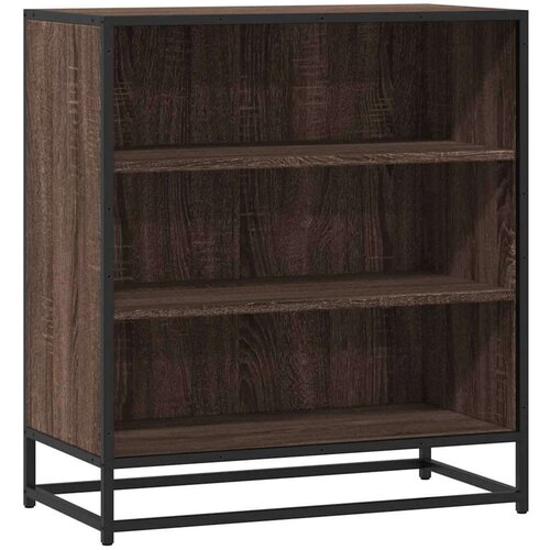 VidaXL Komoda boja hrasta 68x35x76 cm konstruirano drvo i metal Slike