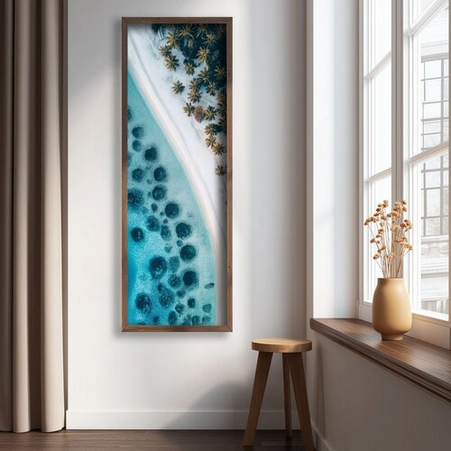WALLXPERT LAC107-150 Multicolor Decorative Framed MDF Painting Cene