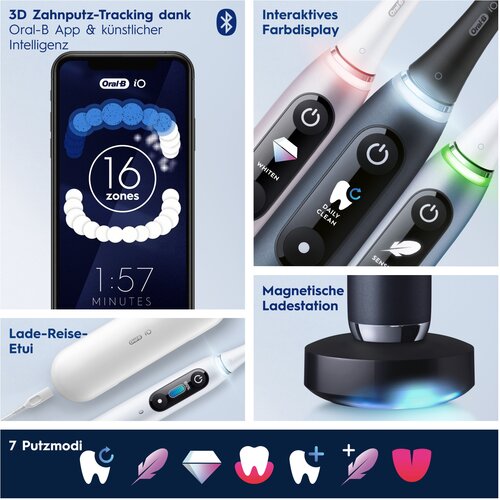 Oral-b iO Serija 9N Black Onyx JAS22 za Elektricna cetkica zube, Crna Slike