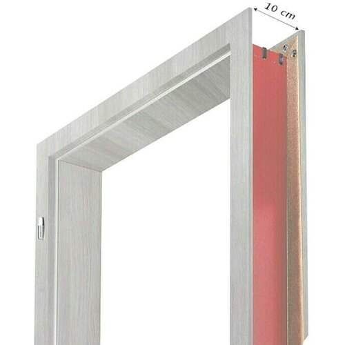 DOORNITE dovratnik (d x š x v: 100 x 650 x 2.000 mm, din lijevo, bijeli hrast) Cijene