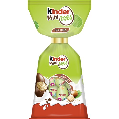 Kinder Mini Eggs le&amp;scaron;nik, velika noč 2025 - 85 g Slike