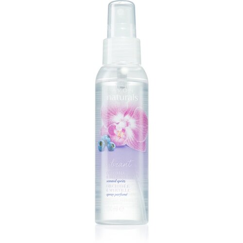 Avon Naturals Care Vibrant Orchid &amp;amp; Blueberry sprej za tijelo s orhidejom i borovnicom 100 ml Slike