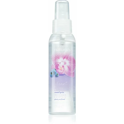 Avon Naturals Care Vibrant Orchid & Blueberry sprej za tijelo s orhidejom i borovnicom 100 ml