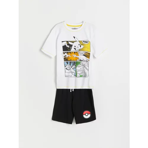 Reserved - Komplet dvodijelne pidžame Pokémon - bijela