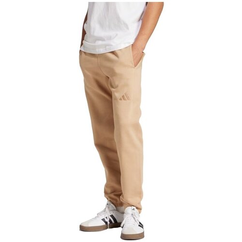 Adidas ALL SZN Fleece Regular Tapered Pants Smeđa Slike